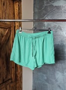 LykkeLand lyocell shorts 46/48 zielone premium quiet luxury 