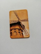 Magnes na lodówkę Wiatrak. Idealny do umieszczania notatek na lodówce.