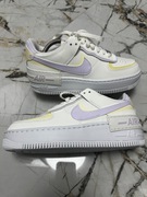 Nike Air Force 1 Shadow beżowo-fioletowe damskie 36.5 sneakersy 