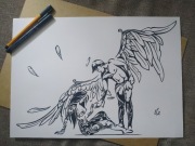  Rysunek: anielska pomoc - blok tech. A3, 250g/m2