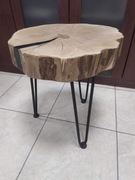 STOLIK DREWNIANY KAWOWY, MANUFAKTURA - GRAB 