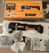 Worx urządzenie WX696.9+zestaw wymiennych akcesoriów .