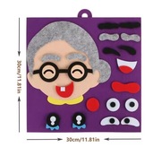 Tablica Edukacyjna Emocje Montessori Układanie