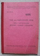 1480 Instrukcja 7,62 mm karabinek AKM opis użytkowanie i zasady strzelania