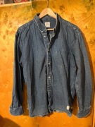 Koszula męska dżinsowa rozmiar XL