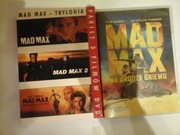 MAD MAX: TRYLOGIA + Na drodze do Gniewu, DVD PL, BDB stan