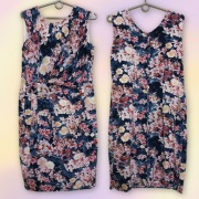 Sukienka wiosenna w kwiaty S