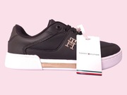 Buty sneakersy damskie Tommy Hilfiger, czarne, rozmiar 38