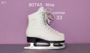 Łyżwy Botas figurowe - rozmiar 33 - wkładka 21,5 cm [#77]