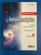 Teraz bajty Informatyka 2 Podręcznik Zakres podstawowy Grażyna Koba