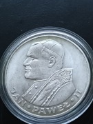 Rzadka 200 złotych 1982 Jan Paweł II lustrzanka st.L-