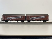 Zestaw wagonów towarowych h0