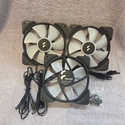 3x Fractal Aspect 12 RGB Black NOWE – ARGB (Aura/Mystic/Fusion)