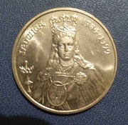 100 ZŁOTYCH 1988 -JADWIGA BEZ MONOGRAMU-(1-)-K2005