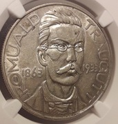 1933 TRAUGUTT 10 zł 2 RP NGC AU58