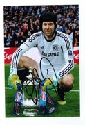 Petr Čech, autograf piłkarza, Chelsea 