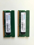 Pamięć Dual RAM ADATA DDR4 2400 8GB (2x4GB) AM1P24HC4R1-BUNS CL17
