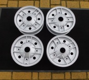 4 alufelgi felgi aluminiowe krzyże Polski Fiat 126p 126 ST cytrynki