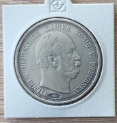 5 MAREK KAISERREICH PRUSY 1874 CESARZ WILHELM .NOWE BICIE