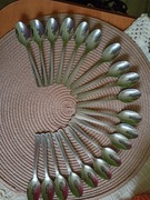 Nowe łyżeczki, Rostfrei NRD, 20 sztuk