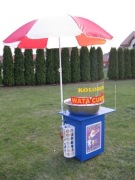 Maszyna do waty cukrowej, wata cukrowa, popcorn