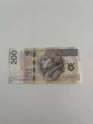 Banknot 200 zł Radar 