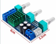 Wzmacniacz Stereo 2x80W XH-M567 TPA3116D2 DIY regulacja barwy