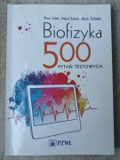 Biofizyka 500 pytań testowych Jeleń Sobol Podręcznik medycyna Warszawa