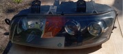 Punto 2 lampa przednia lewa w dobrym stanie, kompletna