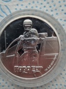 UNCJA 50 CENTÓW ROBOCOP FIJI 2024R UNCJA SREBRA.