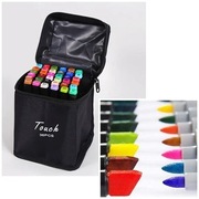 Markery Alkoholowe Flamastry Pisaki 36 SZT Zestaw