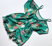 kombinezon w kwiaty rozm. 116-128