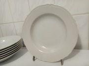 6+1 gratis talerzy głębokich porcelana Karolina