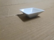 Talerzyk miseczka ceramiczny biały 8x8cm