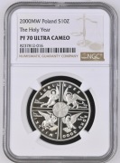 10 zł - 2000 - Wielki Jubileusz Roku 2000 - NGC PF70 Ultra Cameo