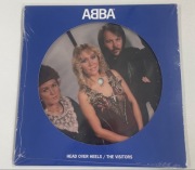 ABBA THE VISITORS HEAD OVER HEELS SINGIEL WINYL PICTURE DISC