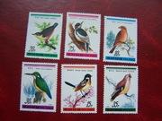 Korea 1988 MNH Mi. 2932/37 Fauna Ptaki