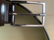 Pasek PRÓCHNIK 110 cm BRĄZ Made in ITALY NOWY wys 0 zł