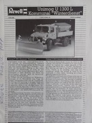INSTRUKCJA Revell 07565 Unimog U 1300 L Winterdienst