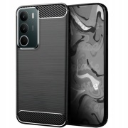 Etui do Realme C71 (Czarne, Pancerne, Karbonowe, Ochronne, Plecki)