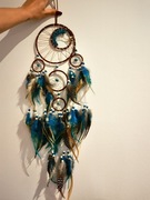 ręcznie robiony łapacz snów najpiękniejszy 80cm