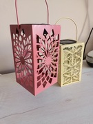 Lampki solarne 2szt lampion latarenka LED