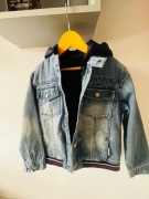 Kurtka jeans 2w1 z kamizelką