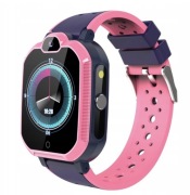 Smartwatch lokalizator GPS różowy 