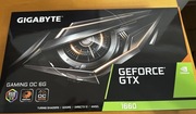 GIGABYTE GeForce GTX 1660 Gaming OC 6G ddr5