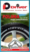 POLSKA mapa samochodowa skala 1:750 000