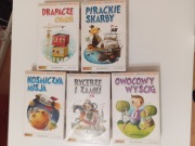 GRY: OWOCOWY WYŚCIG, RYCERZE I ZAMKI, DRAPACZE CHMUR, PIRACKIE SKARBY 
