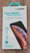 Szkło hartowane eSTUFF Titan Shield Apple iPhone XR/11 ES501130