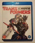 Transformers 1,2,3,4,5 kolekcja filmy Blu-ray ANG wyd. UK