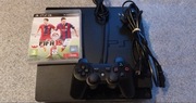 PS3 slim 160gb przerobiona HEN + pad + gry + sklep z free grami